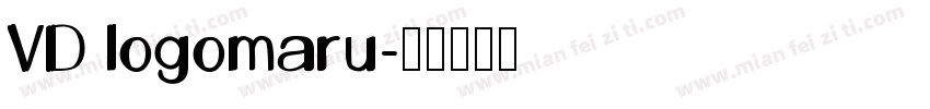 VD logomaru字体转换